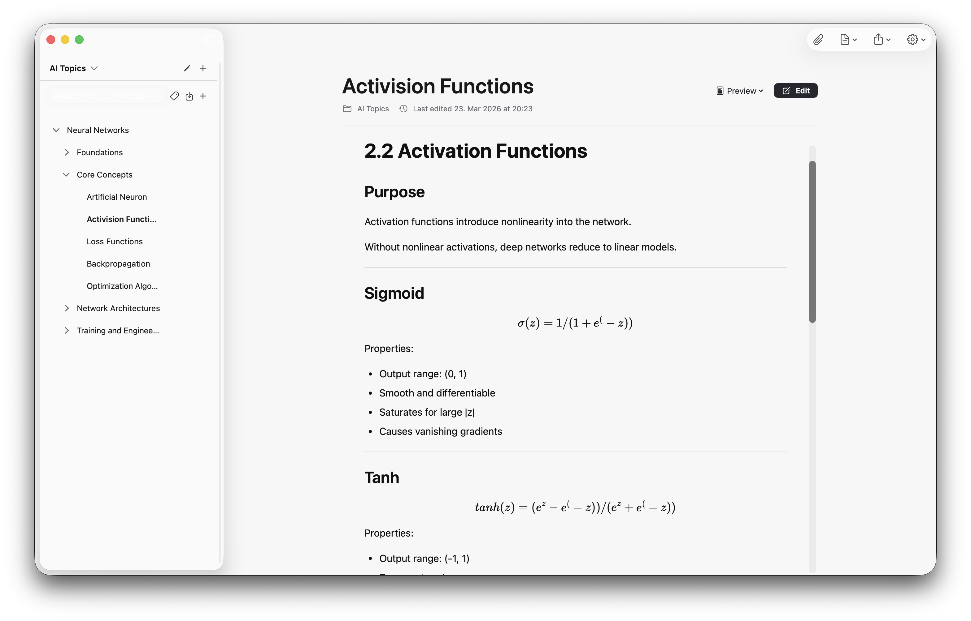 note.md editor screenshot